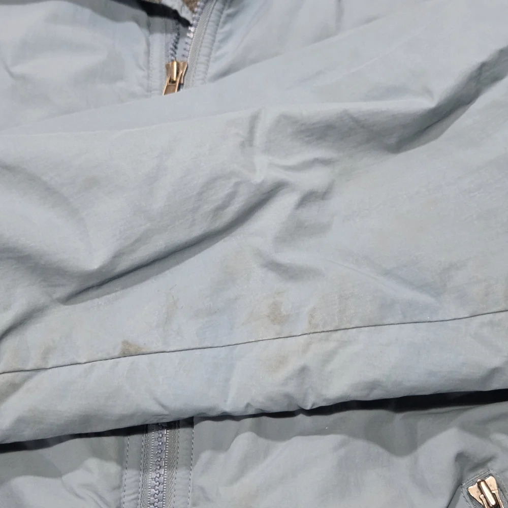 L.L. Bean Men's‎ Insulated Bomber Jacket Blue Full Zip Size Medium